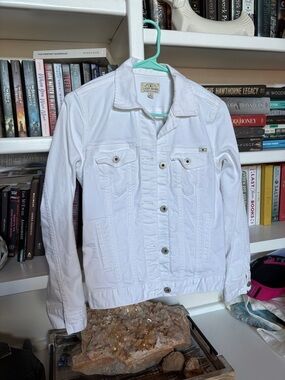 Lucky Brand White Women's Denim Jacket